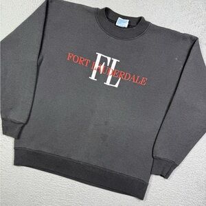 Vintage 90s Fort‎ Lauderdale Florida crewneck sweatshirt